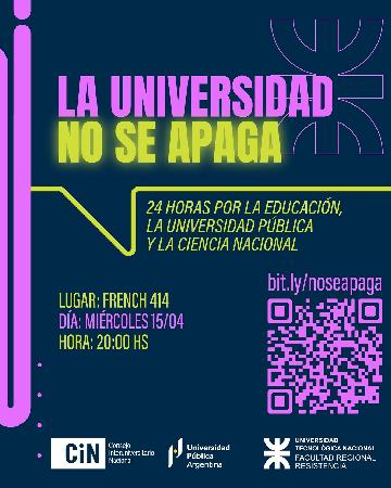 La Universidad no se apaga